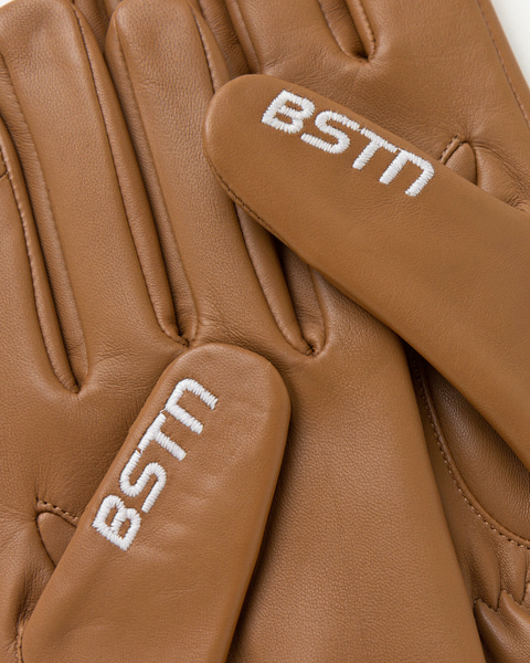 BSTN men gloves Touch - hazelnut