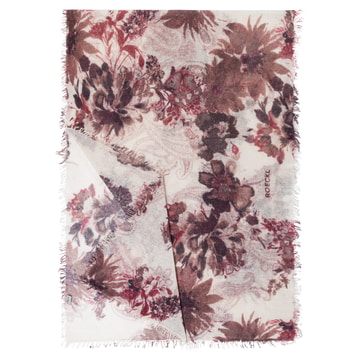 Flower Dust 70x180 - wine