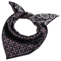 Gentleman´s Poket Square 30x30  - multi black
