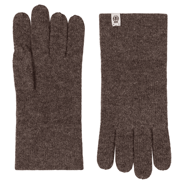 Pure Cashmere Handschuhe - coffee