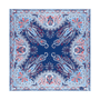 Paisley Dreams 90x90  - multi blue