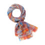 Tuch Damen aus Modalmischung 60x180 60x180 - multi cobalt