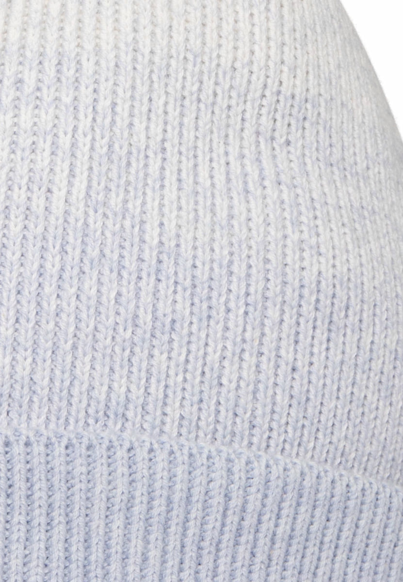 Dégradé Cotton Mütze - bleu