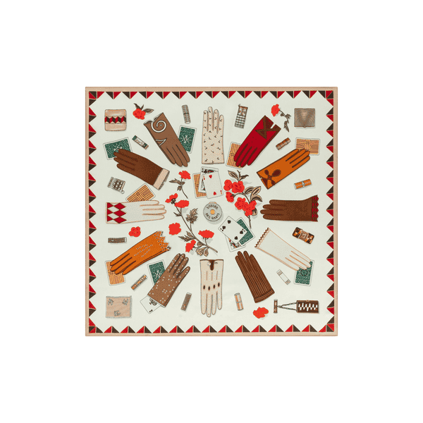 Dakota 65x65 - multi woolwhite