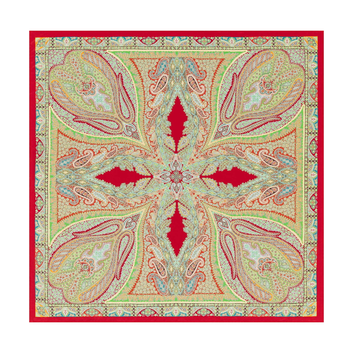 Mini Alhambra 90x90 - red mix