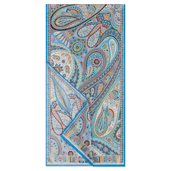 Paisley Festival 45x180 - multi bleu