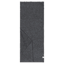 Merino Tweed Schal 35x180  - anthracite