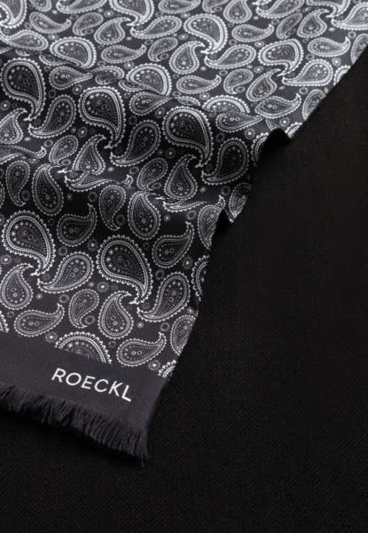 Paisley Pattern 27x184 - multi black