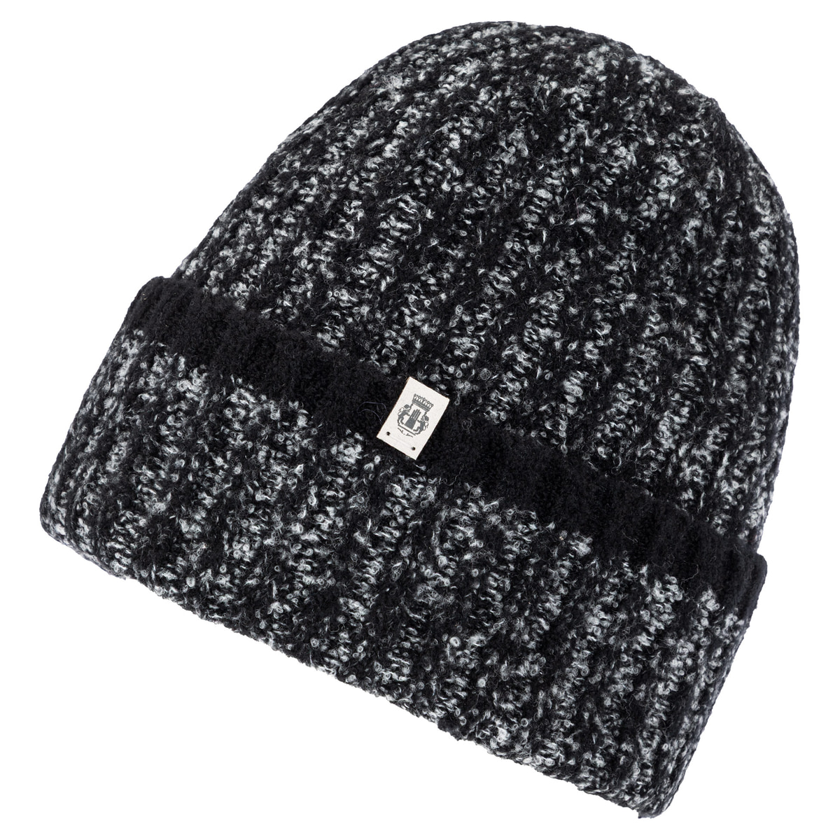 Mouliné Stripes Mütze - multi grey