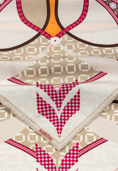 Flower Mandala 53x53 - multi pearl