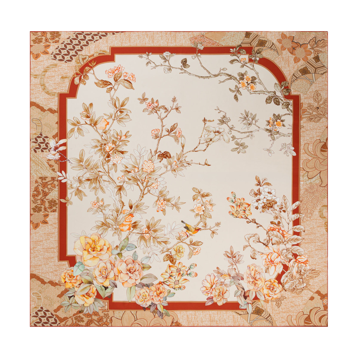 Dorit 106x106  - multi rosewood