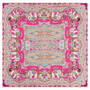 Elephant Parade Silk 140x140 - multi pink