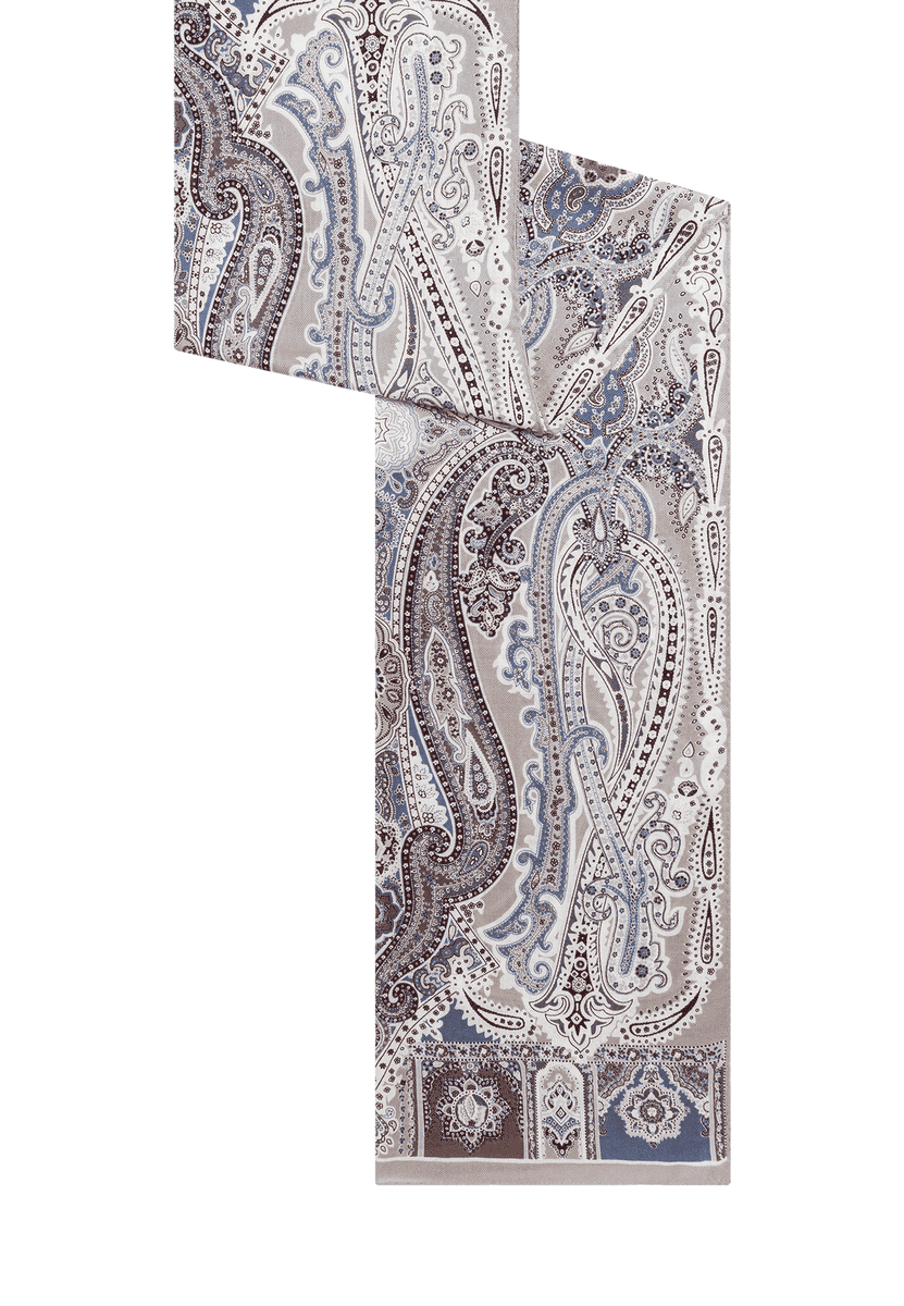 Harfen Paisley 70x170 - natural/dove