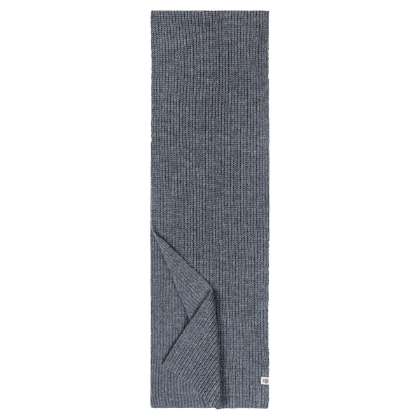 Klassischer Strickschal - anthracite