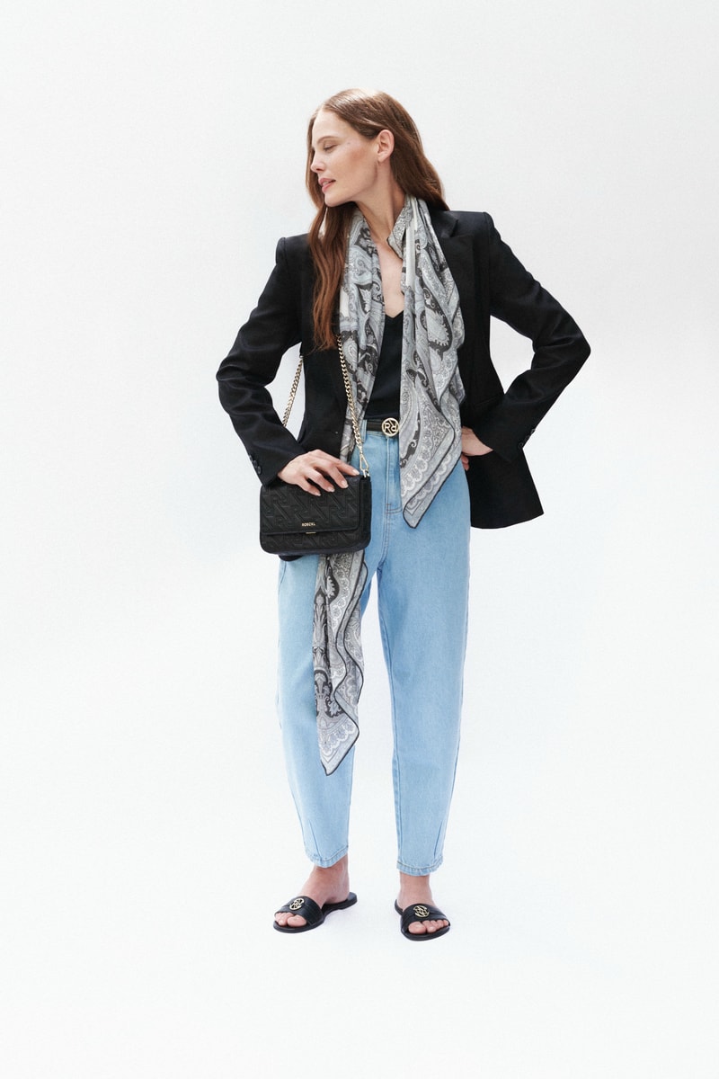 Emilia quilted mini - black