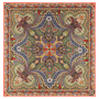 Delicate Paisley 140x140 - multi colour