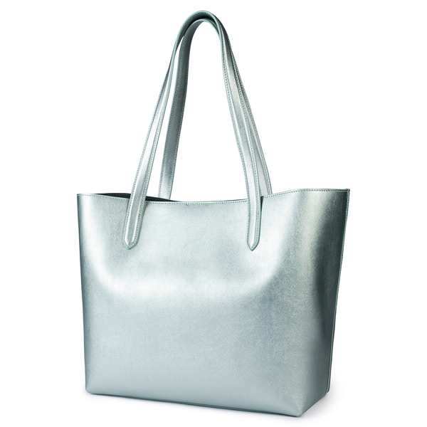 Carol Shopper metallic large  - mint