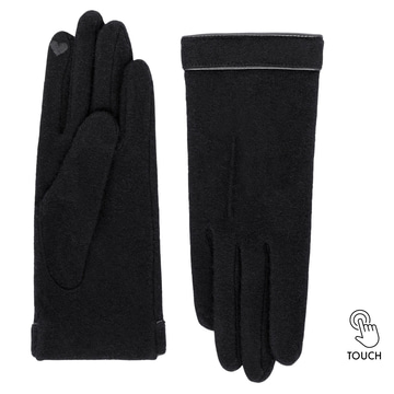 Leather Piping Touch - black