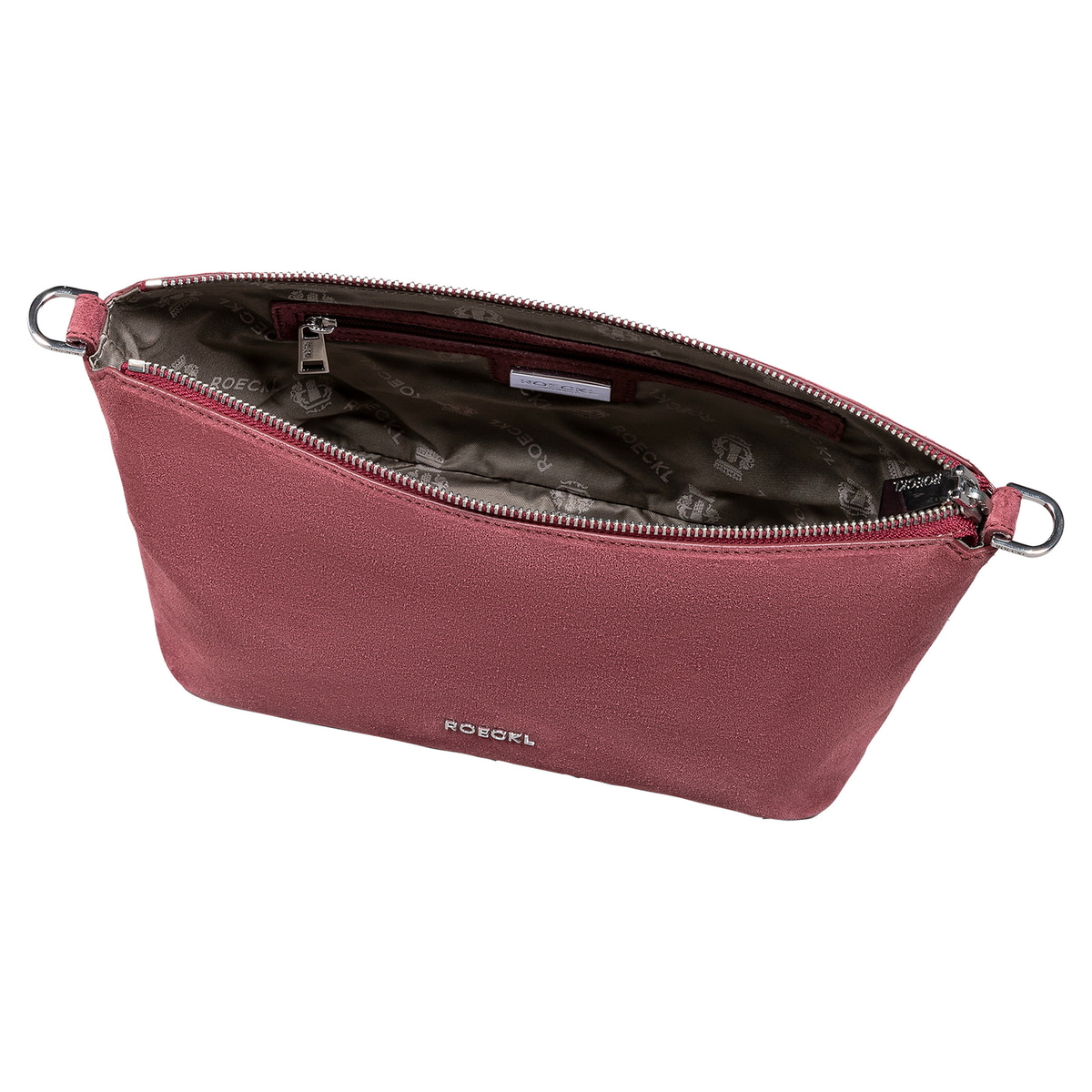 Gaia Veloursleder - black/ruby