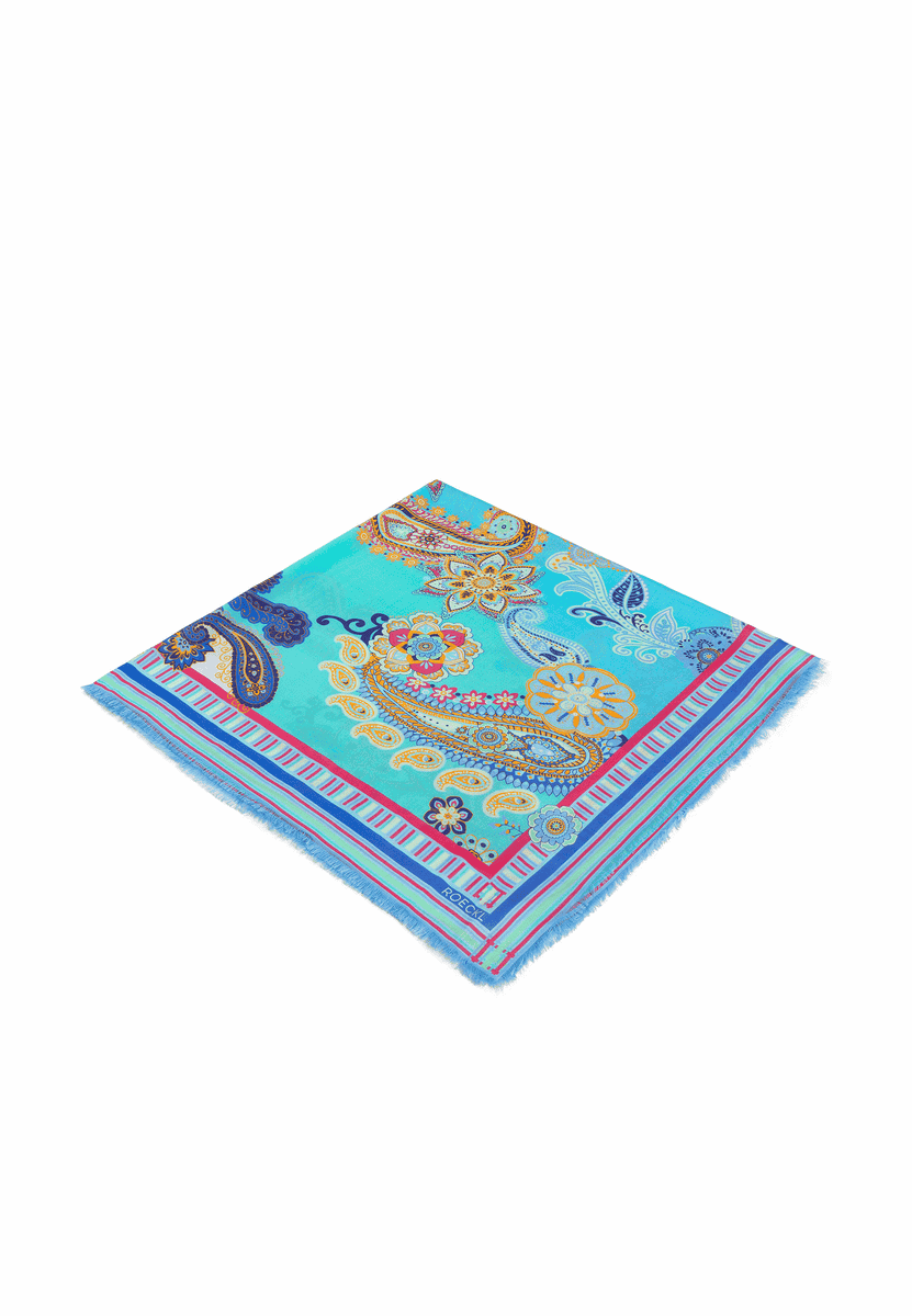 Summer Vibes 130 x 130 - multi blue