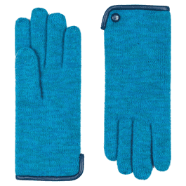 Roeckl Damen Walkhandschuh Aus Schurwolle - Rubinrot, Weich & Wärmend, Größe 7,5 (20,5 Cm)