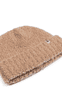 Classic Bouclé Umschlagmütze  - camel