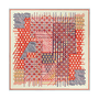 Dolores 106x106  - multi amber