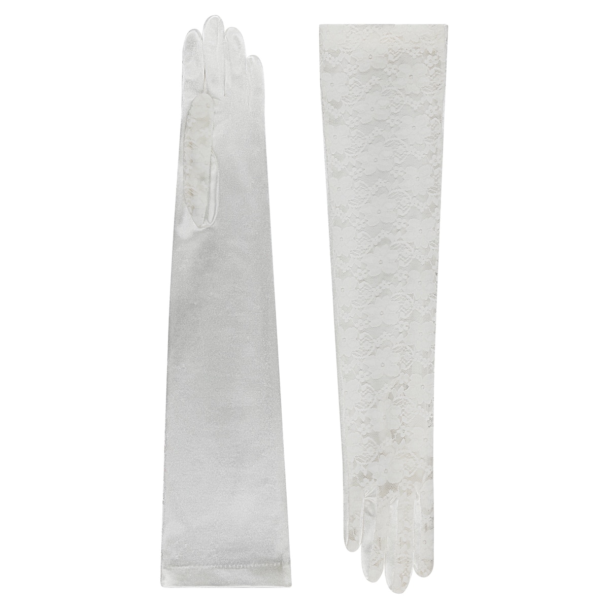 Abendspitze lang - white