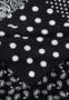 Dorothea 65x65  - multi noir