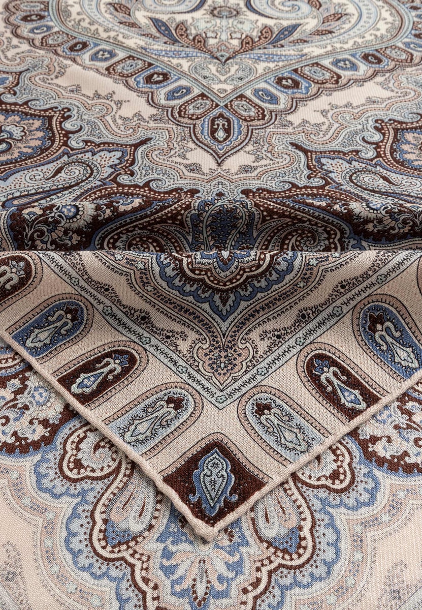 Ornamental Elegance 140x140 - natural/dove