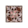 Flower mandala 64x64  - multi coffee