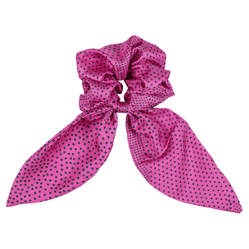 Scrunchie Fusion Dots large - multi orchid