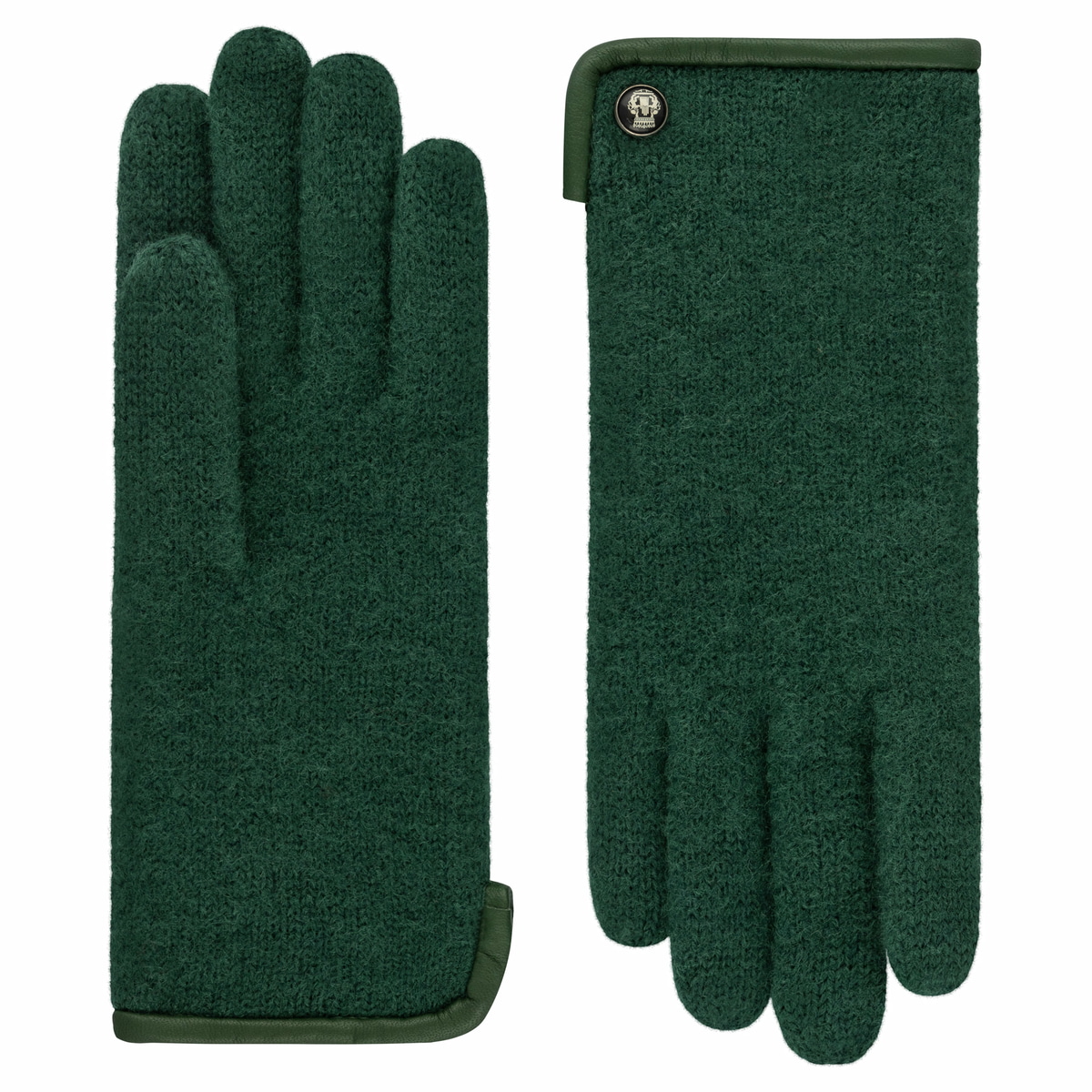Klassischer Walkhandschuh Women - pine