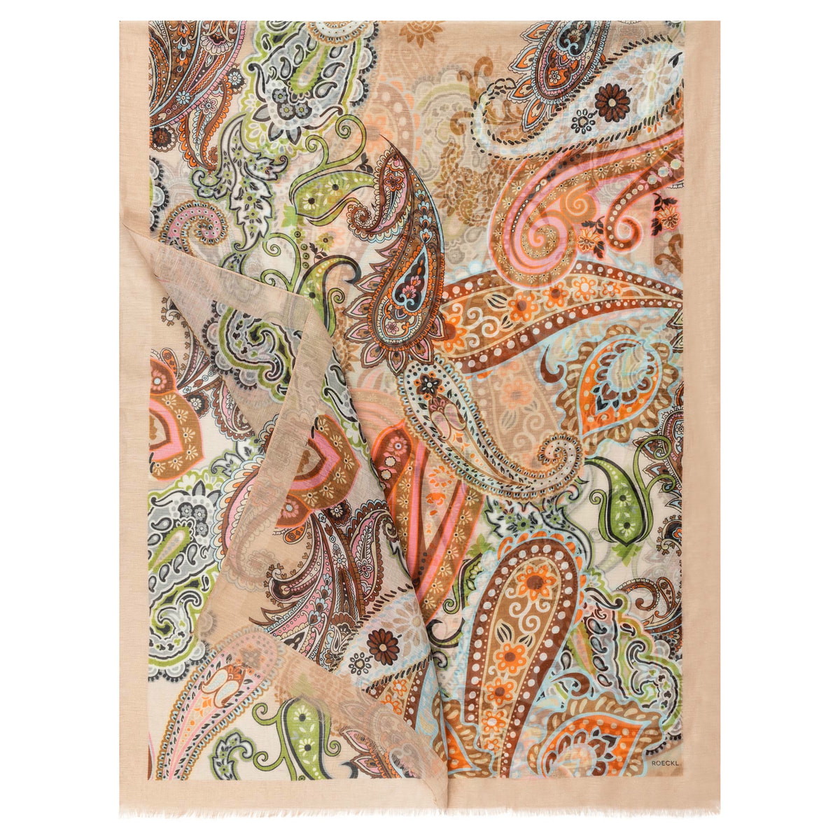 Feel Good Paisley 70x180 - cashmere