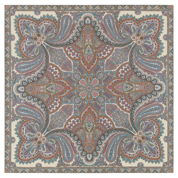 Aesthetic Paisley 140x140 - multi cashmere