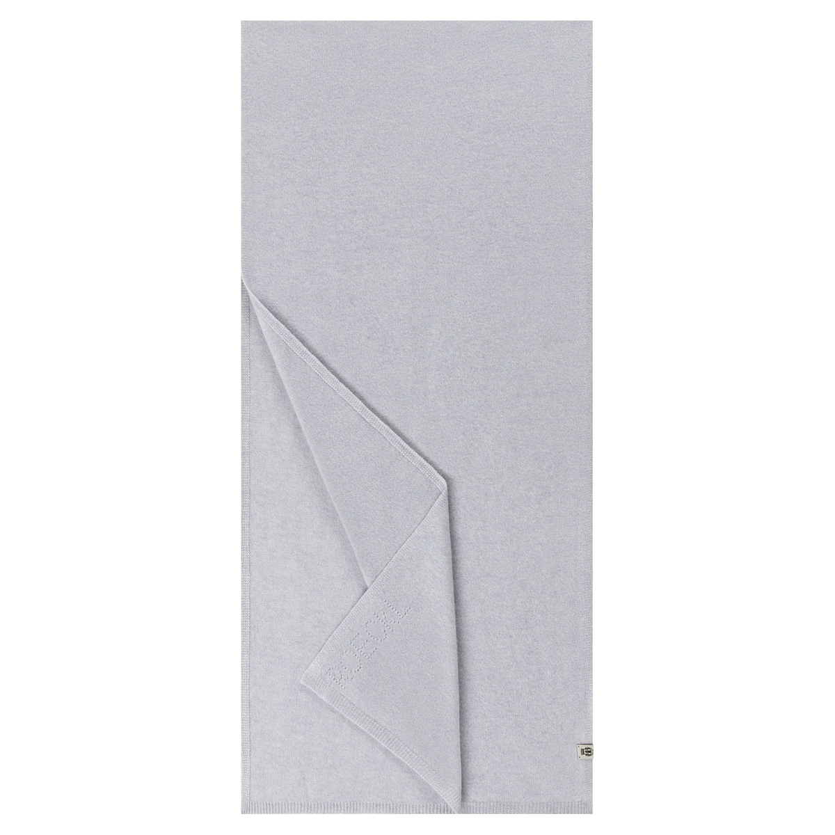 Pure Cashmere Schal - silvergrey