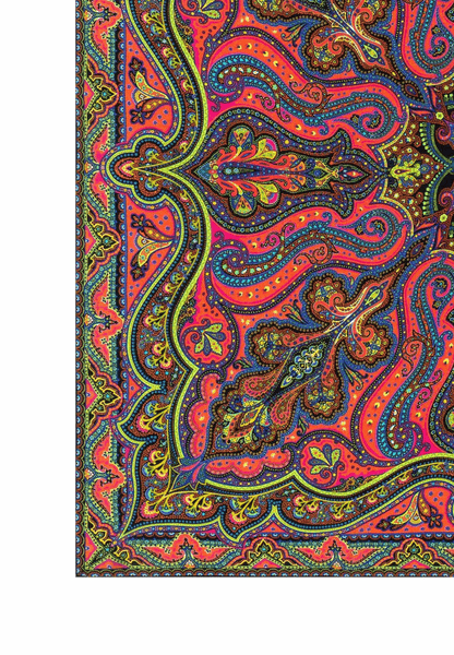 Navona Paisley 140x140 - multi colour