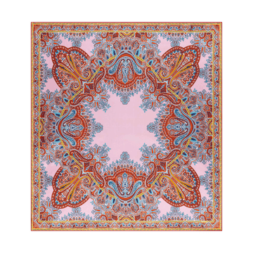 Paisley Reflection 90x90 - multi blossom