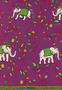 Elephant Garden 53x53 - violet