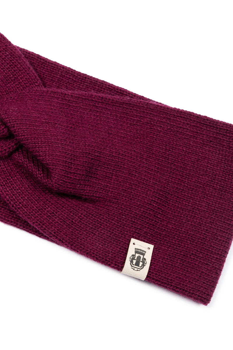 Essentials Stirnband - wine