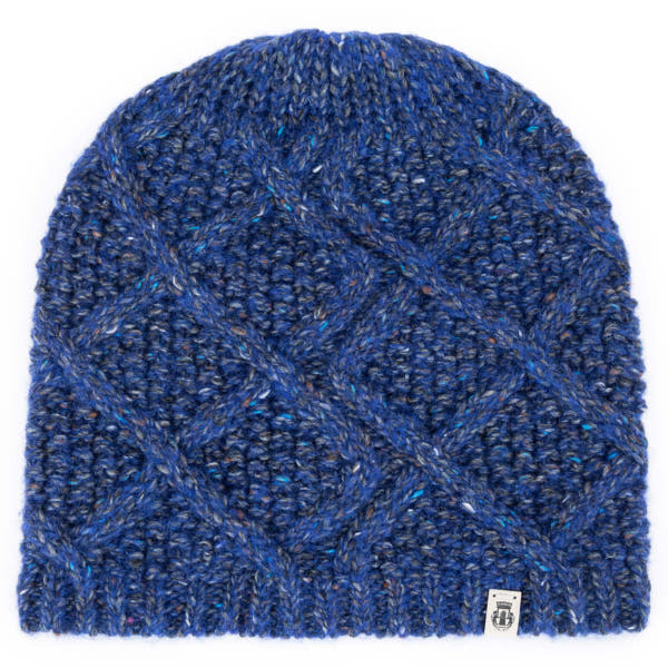 Winter Tweed Beanie  - cosmos