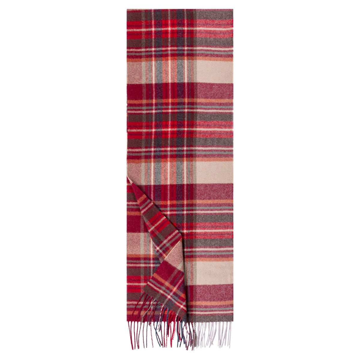 Scottish Tartan Women 30x180 - multi red