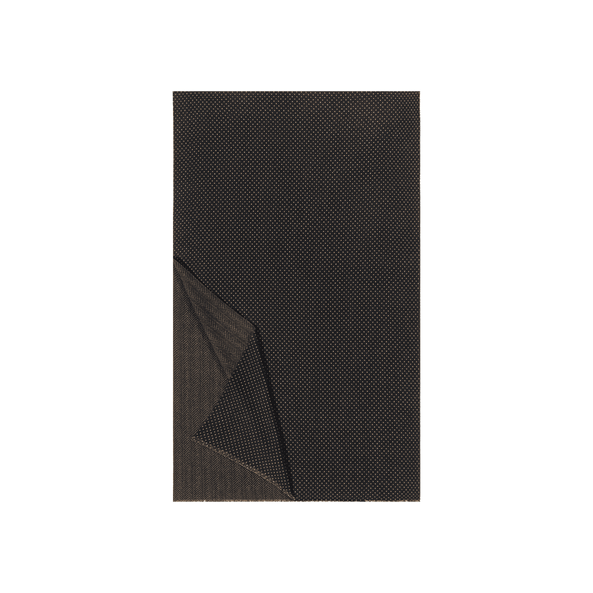 Double Tone 55x180 - black/camel