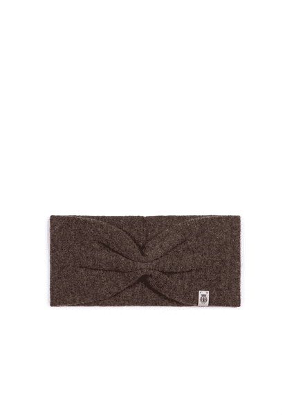 Pure Cashmere Stirnband - coffee