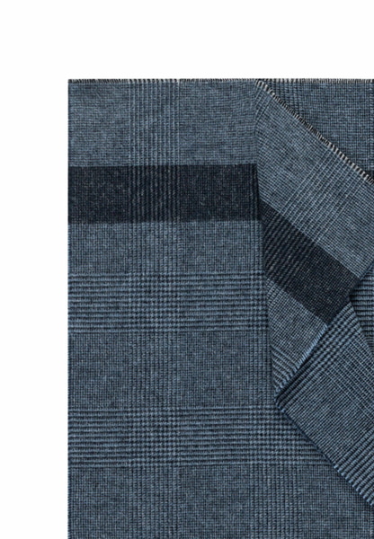 Cotton Check 40x180 - indigo