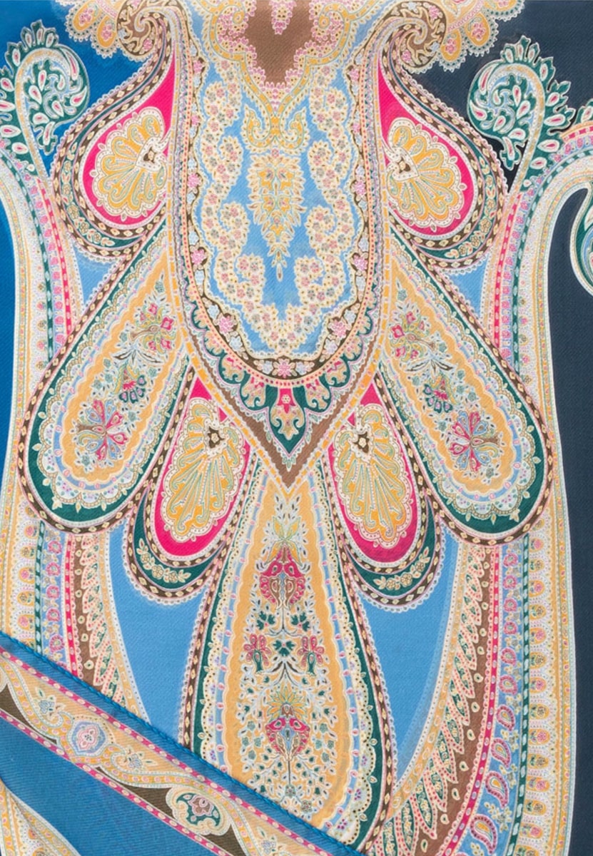 Colorblocking Ornament 45x180 - multi heaven