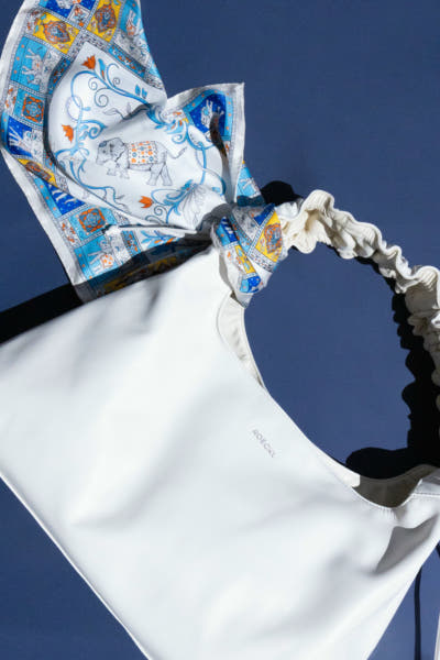 Seoul shoulder bag small  - white