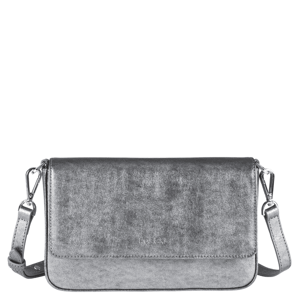 Emilia Shoulder bag metallic XS - platinum