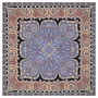 Ornamental Elegance 140x140  - blue/red