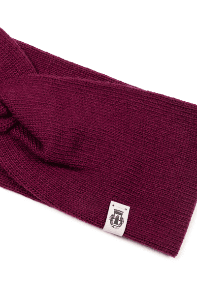 Essentials Stirnband - wine